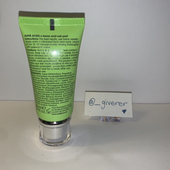 Rodial Super Acids X-Treme Rush Peel Sealed - Picture 2 of 7